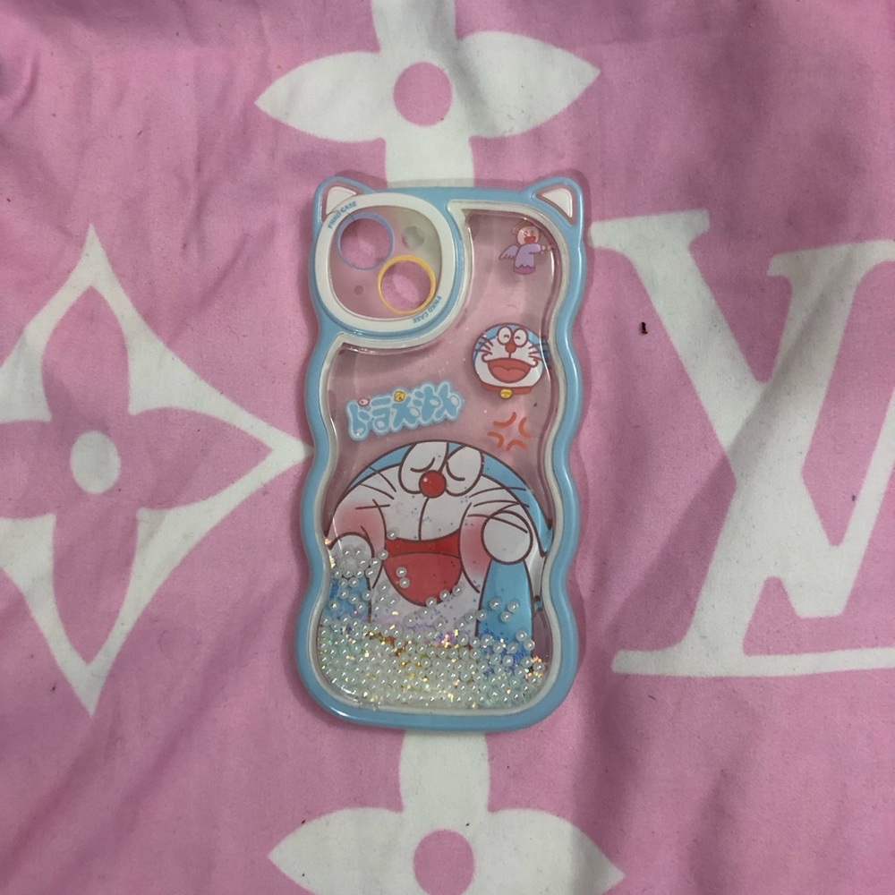 Doraemon Water Pearls iPhone Case🫧